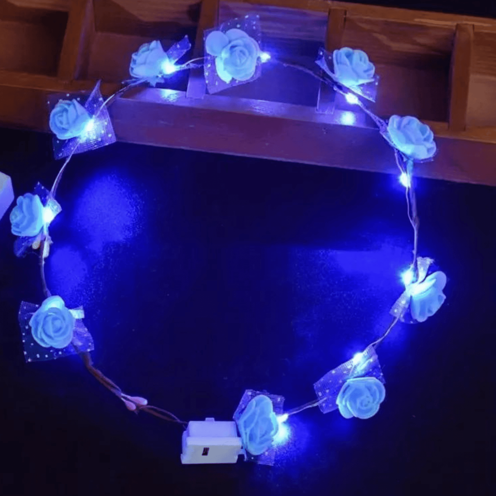 LED Blumenkranz - TwentyFourParty