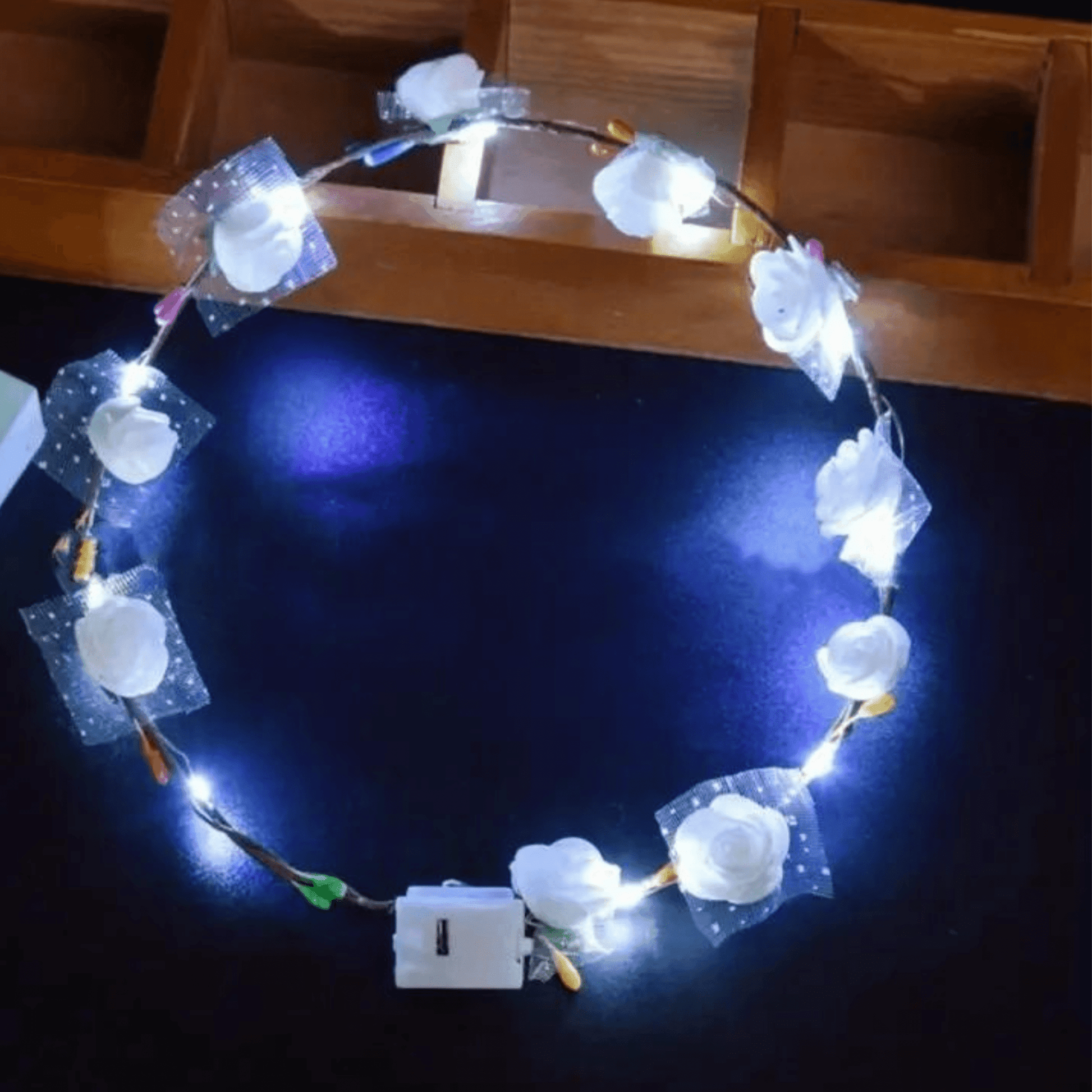 LED Blumenkranz - TwentyFourParty