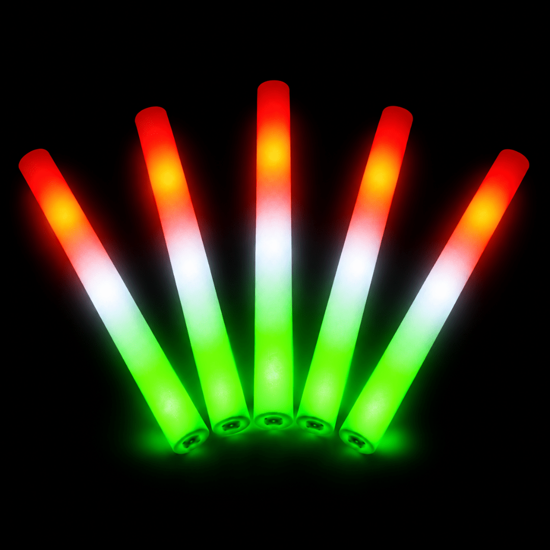 LED Foam Stick Italien 47 cm Leuchtstab - TwentyFourParty