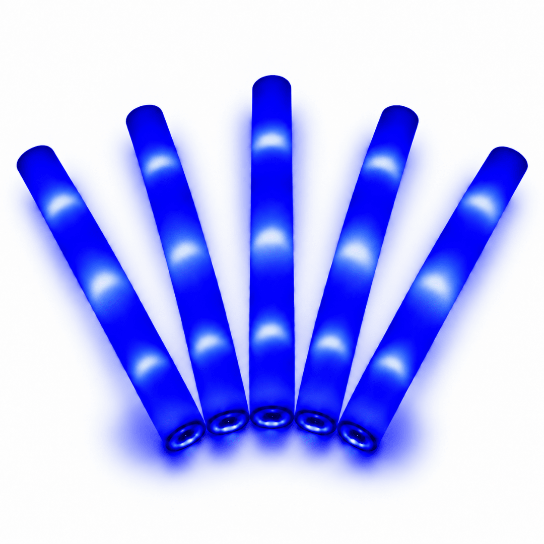 LED Foam Stick, Leuchtstab Blau - TwentyFourParty