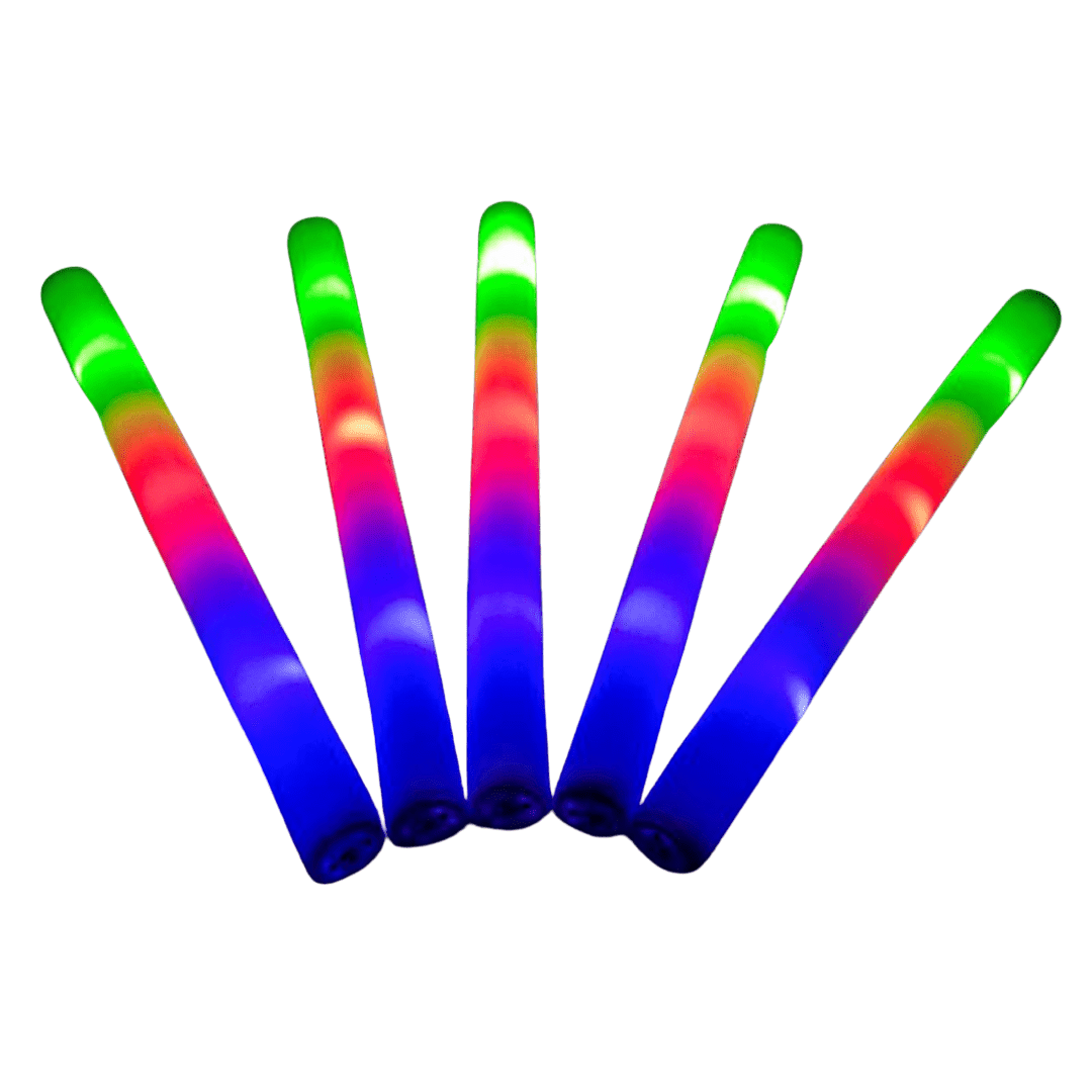 LED Foam Stick, Leuchtstab Bunt - TwentyFourParty