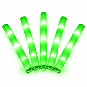 LED Foam Stick, Leuchtstab Grün - TwentyFourParty