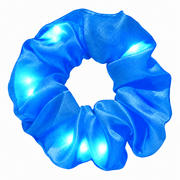 LED Haargummi Blau Oktoberfest Accessoire - TwentyFourParty