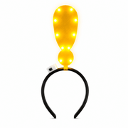 LED Haarreif Gelbes Ausrufezeichen - TwentyFourParty