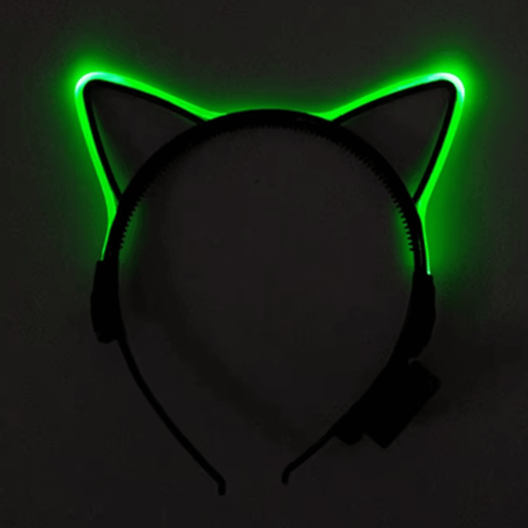 Led Haarreif THE CAT - TwentyFourParty
