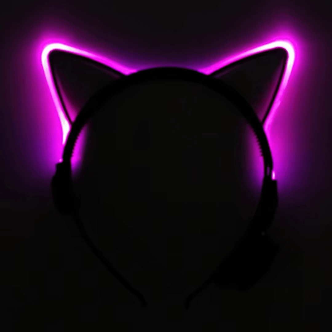 Led Haarreif THE CAT - TwentyFourParty