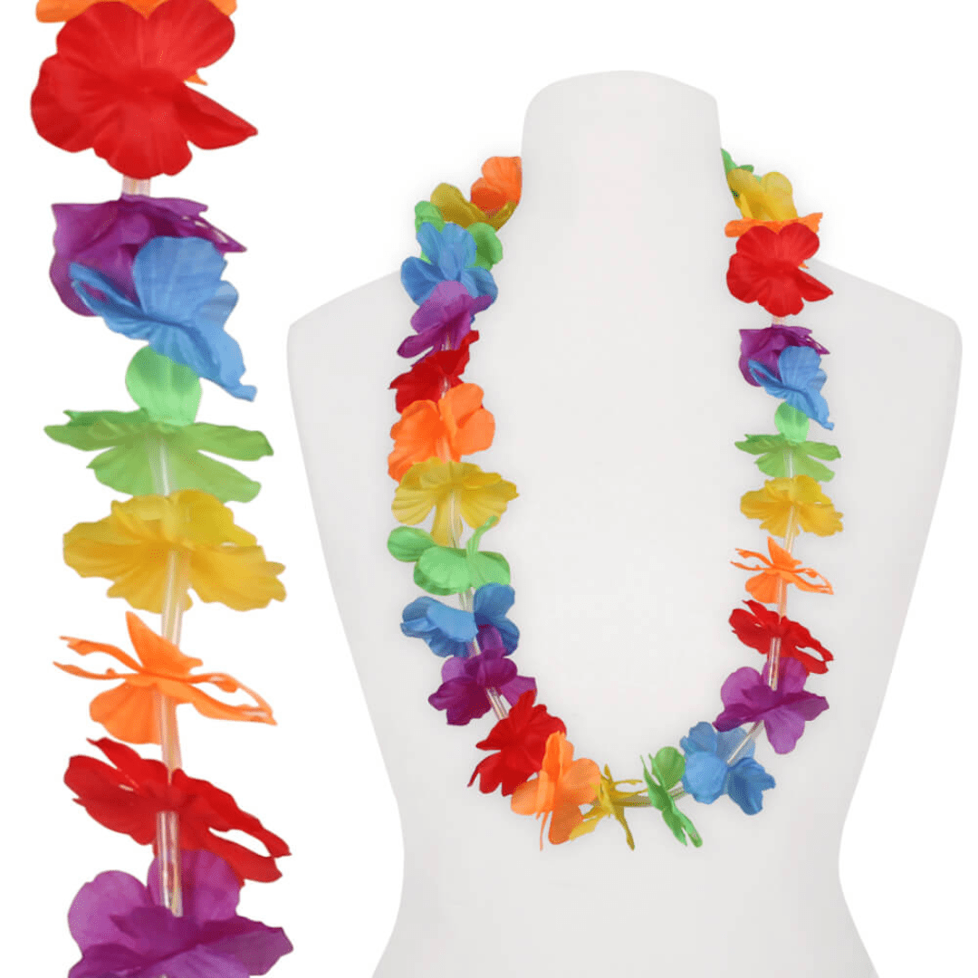 LED Hawaiikette - Bunt - TwentyFourParty