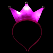 LED Leuchthaarreifen Krone - TwentyFourParty