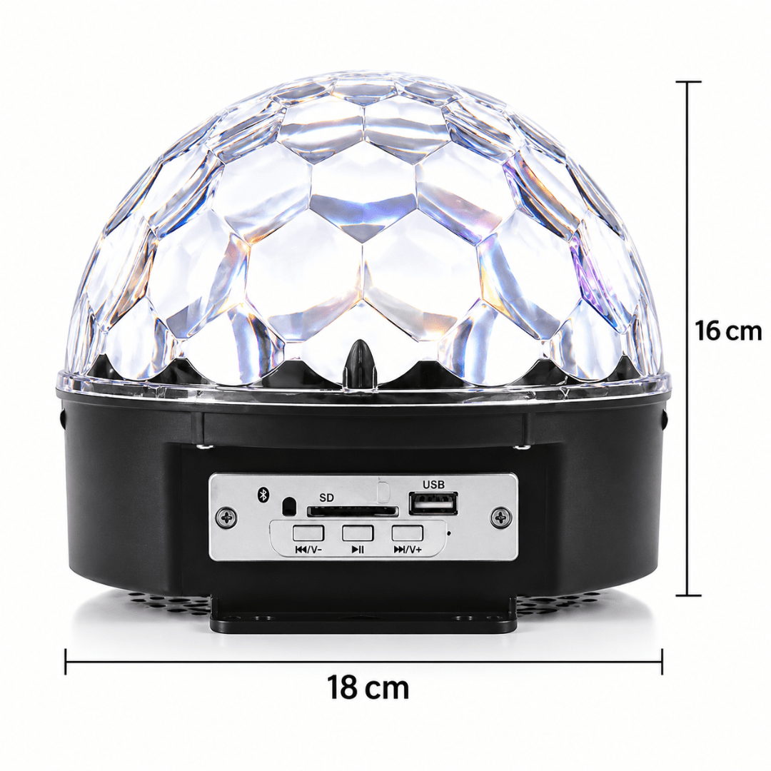 LED Magic Ball mit Bluetooth und Musiksteuerung - TwentyFourParty
