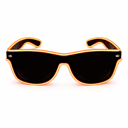 LED - Neonbrille Orange - TwentyFourParty