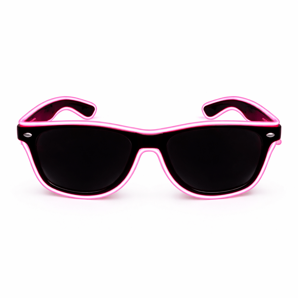 LED - Neonbrille Pink - TwentyFourParty