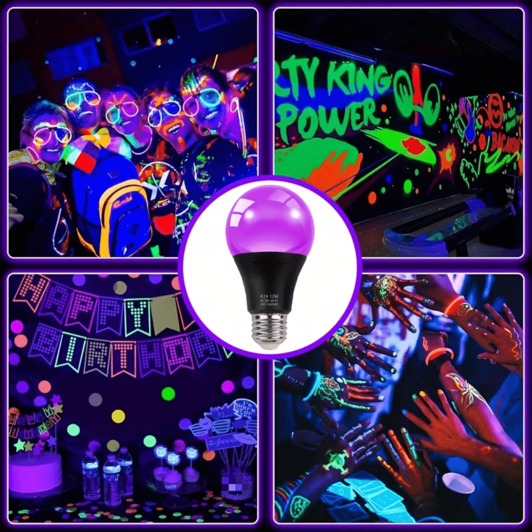 LED Schwarzlichtbirne - TwentyFourParty