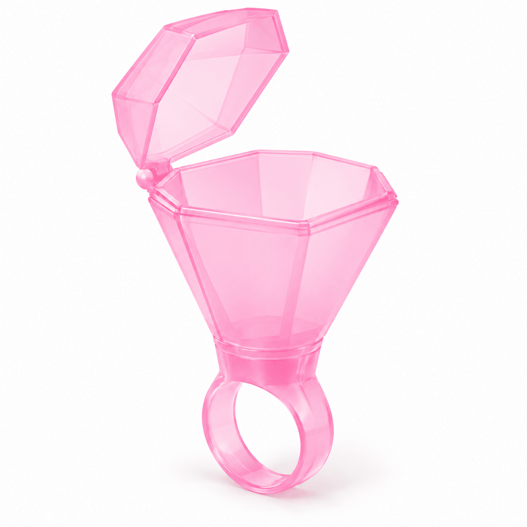 Leuchtring-Trinkglas Pink - TwentyFourParty