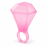 Leuchtring-Trinkglas Pink - TwentyFourParty