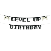 Level Up Geburtstag Girlande - TwentyFourParty