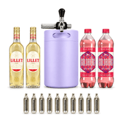 Lillet Wild Berry Fass-Set – Keggo Mini Keg 4 l mit allen Zutaten - TwentyFourParty