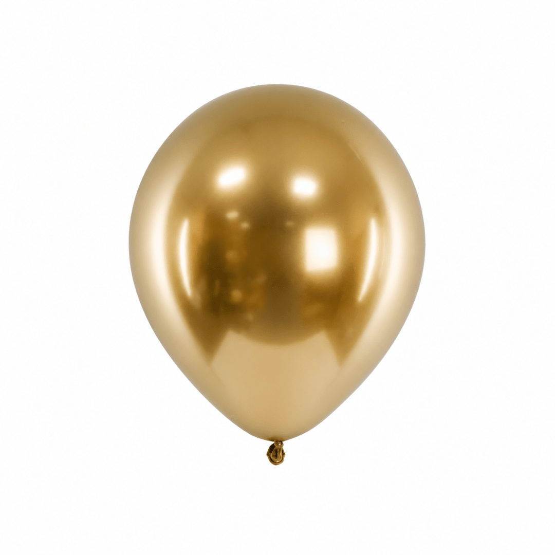 Luftballons Metallic 50 Stück Gold - TwentyFourParty