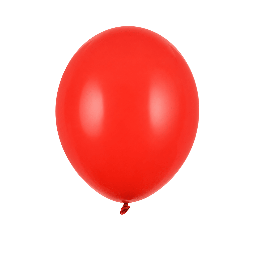 Luftballons Mohnrot Extra Stark 100 Stück - TwentyFourParty