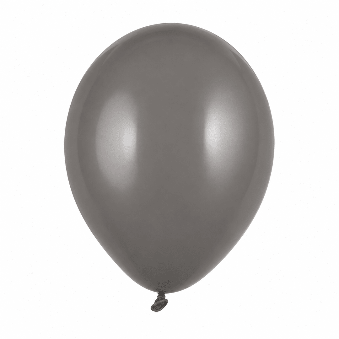 Luftballons Pastell Grau Extra Stark 50 Stück - TwentyFourParty
