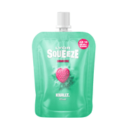 LYQR SQUEEZE Erdbeere – fruchtiger Party Shot im Quetschbeutel - TwentyFourParty