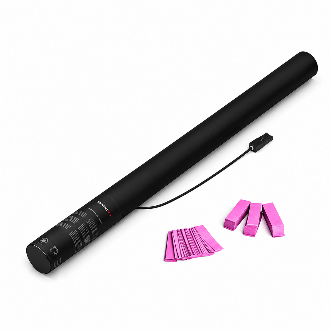 Magic FX elektrische Konfettikanone Pink - TwentyFourParty
