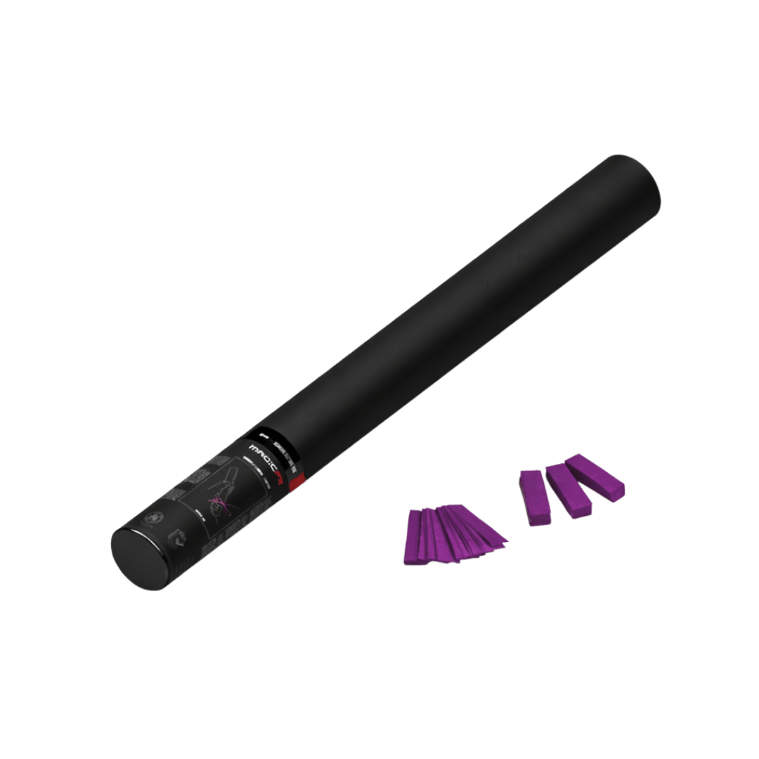 Magic FX Konfettikanone 50 cm Lila - TwentyFourParty