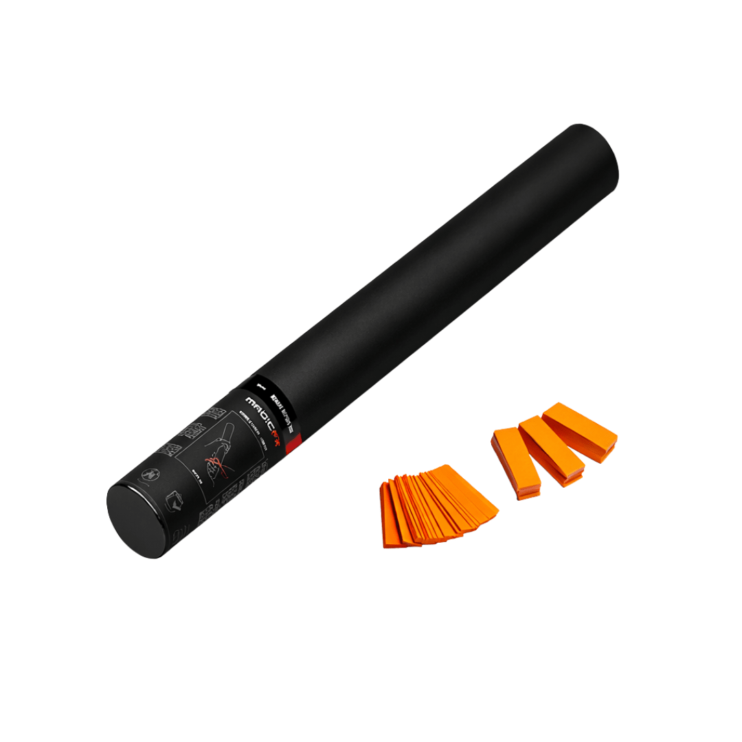 Magic FX Konfettikanone 50 cm Orange - TwentyFourParty