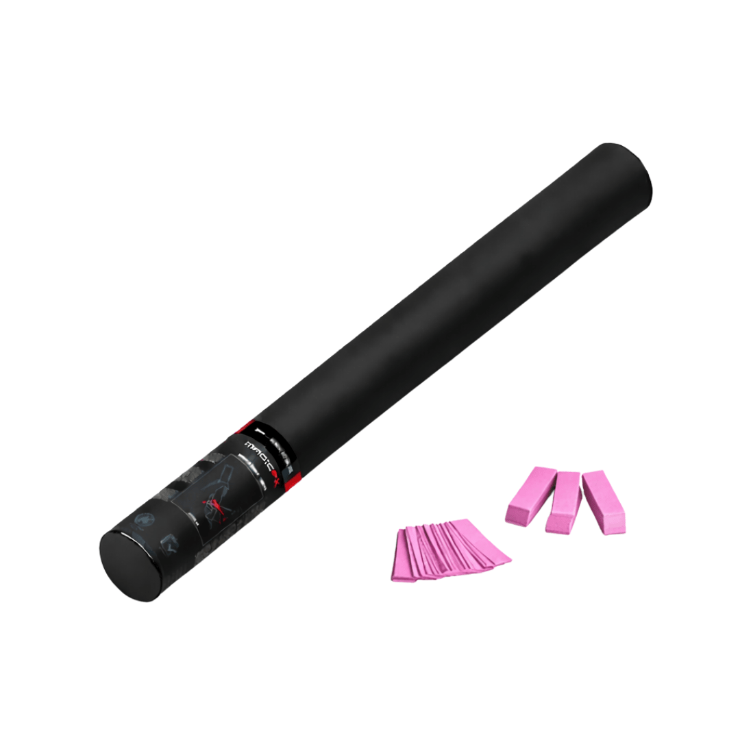 Magic FX Konfettikanone 50 cm Pink - TwentyFourParty
