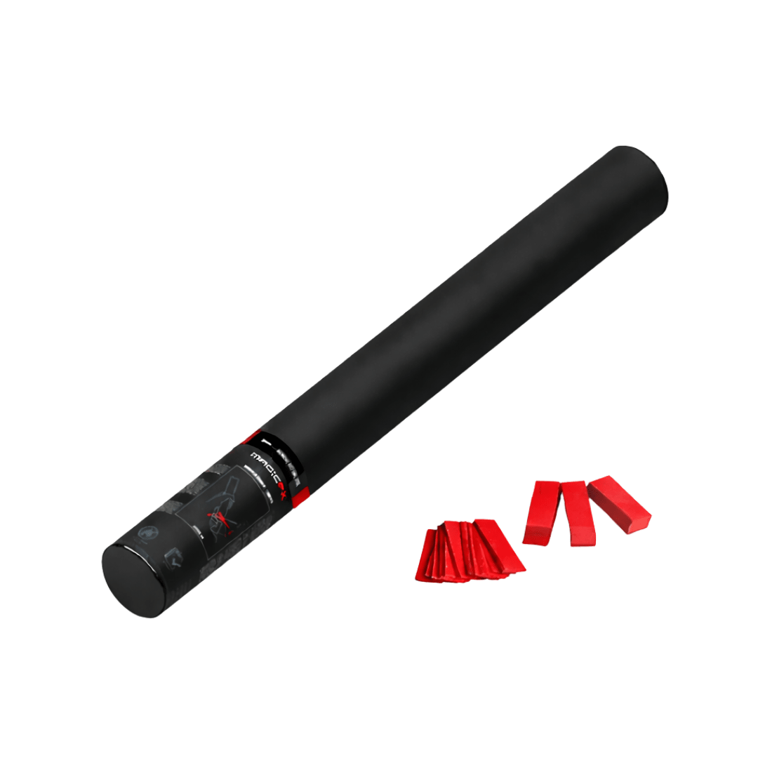 Magic FX Konfettikanone 50 cm Rot - TwentyFourParty