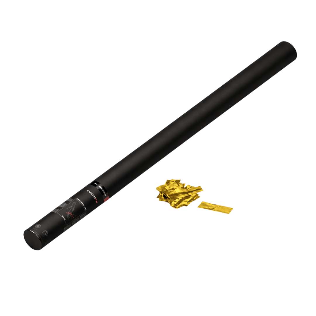 Magic FX Konfettikanone 80 cm Gold Metallic - TwentyFourParty