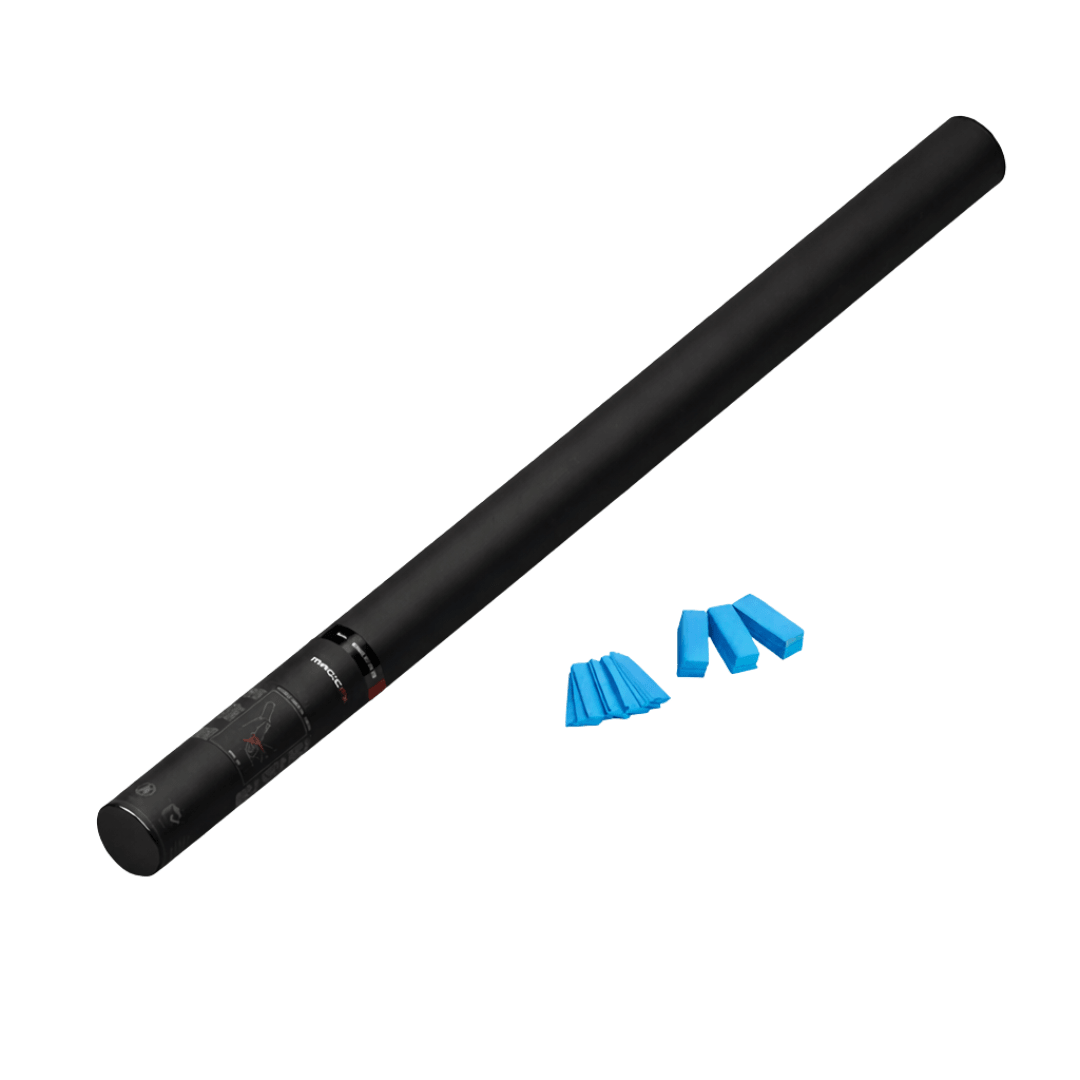 Magic FX Konfettikanone 80 cm Hellblau - TwentyFourParty