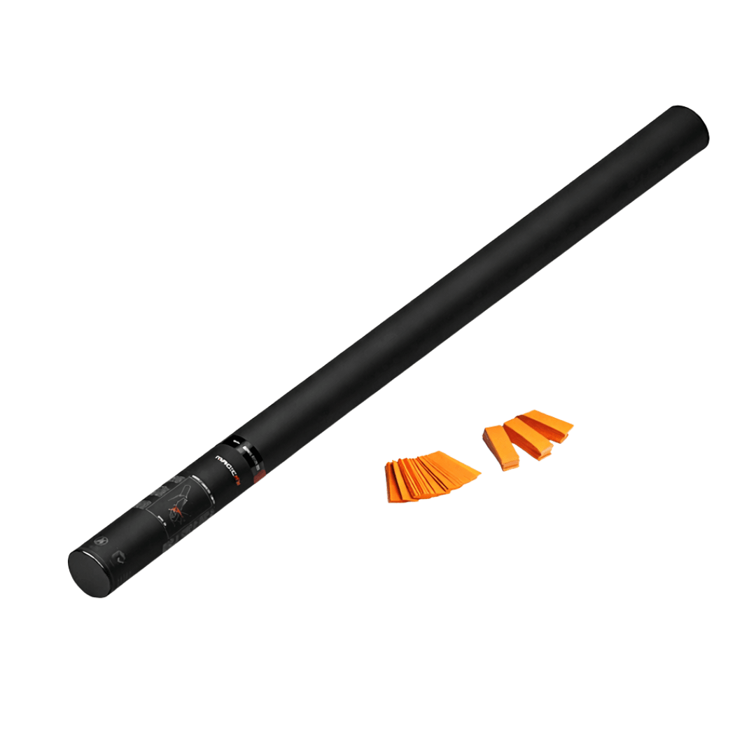 Magic FX Konfettikanone 80 cm Orange - TwentyFourParty