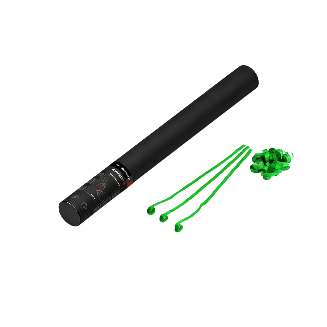 Magic FX Streamerkanone 50 cm Grün - TwentyFourParty