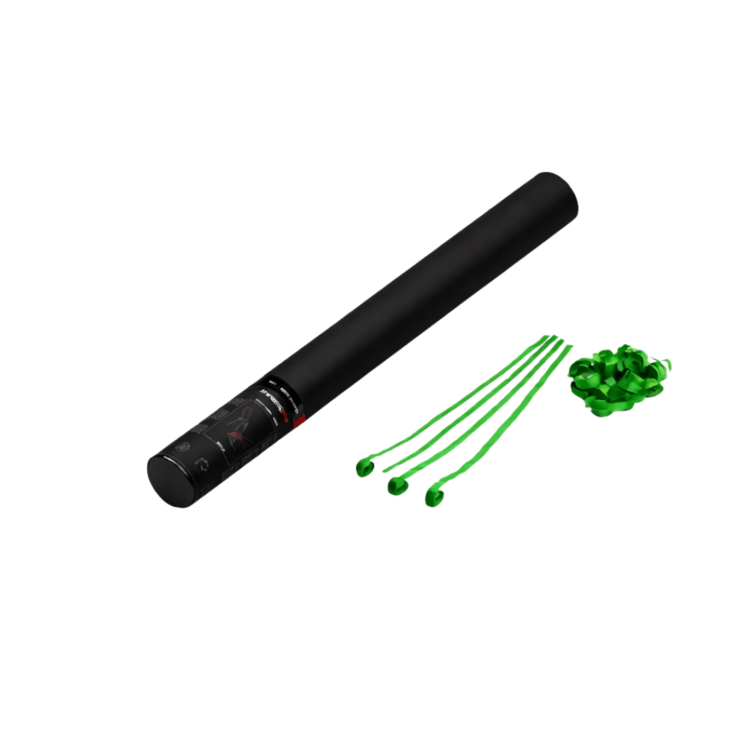 Magic FX Streamerkanone 50 cm Hellgrün - TwentyFourParty
