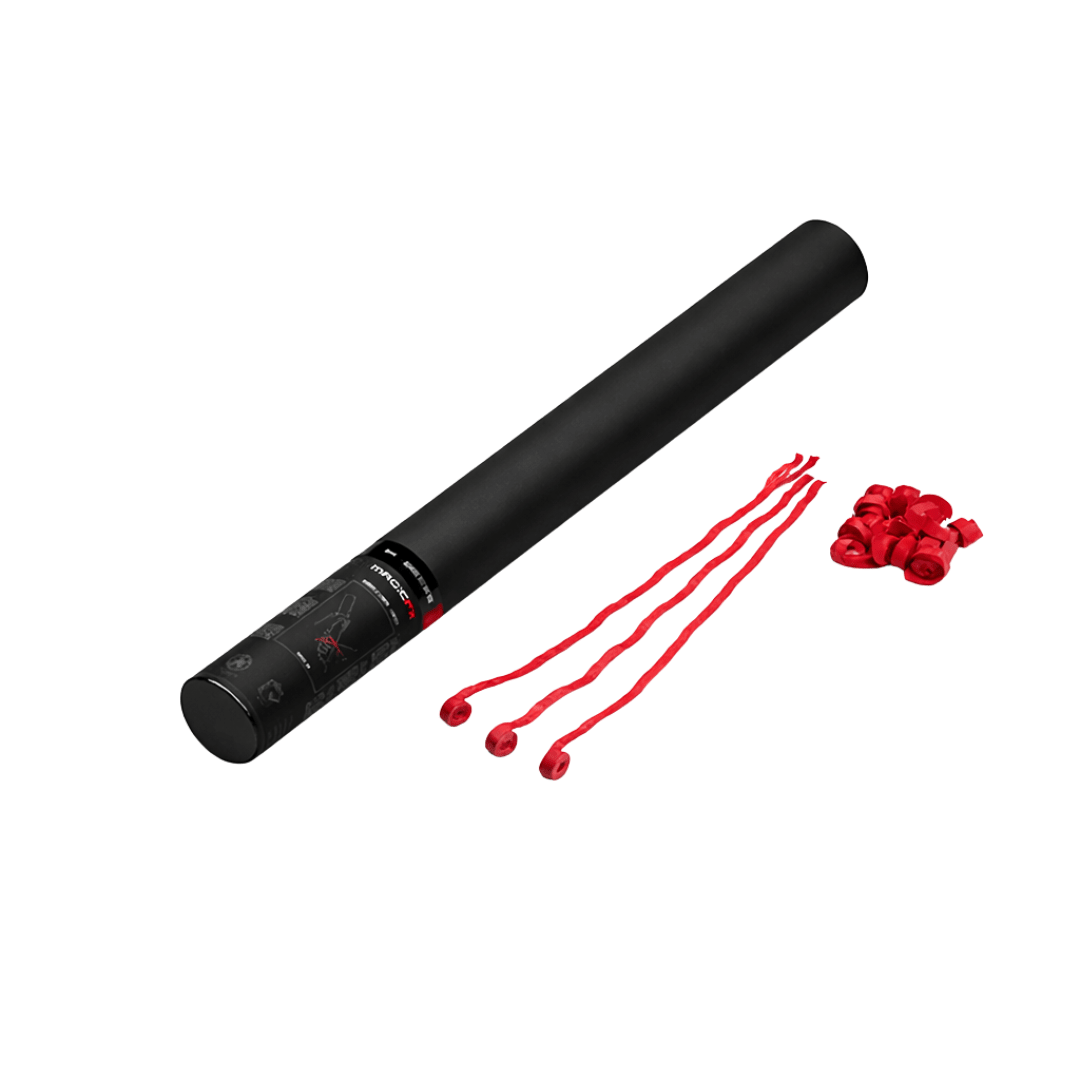 Magic FX Streamerkanone 50 cm Rot - TwentyFourParty