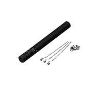 Magic FX Streamerkanone 50 cm Silber Metallic - TwentyFourParty
