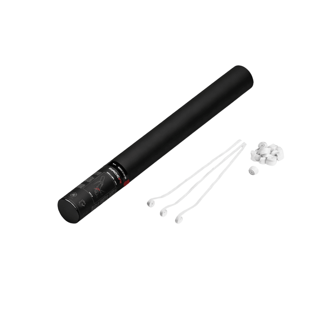 Magic FX Streamerkanone 50 cm Weiß - TwentyFourParty