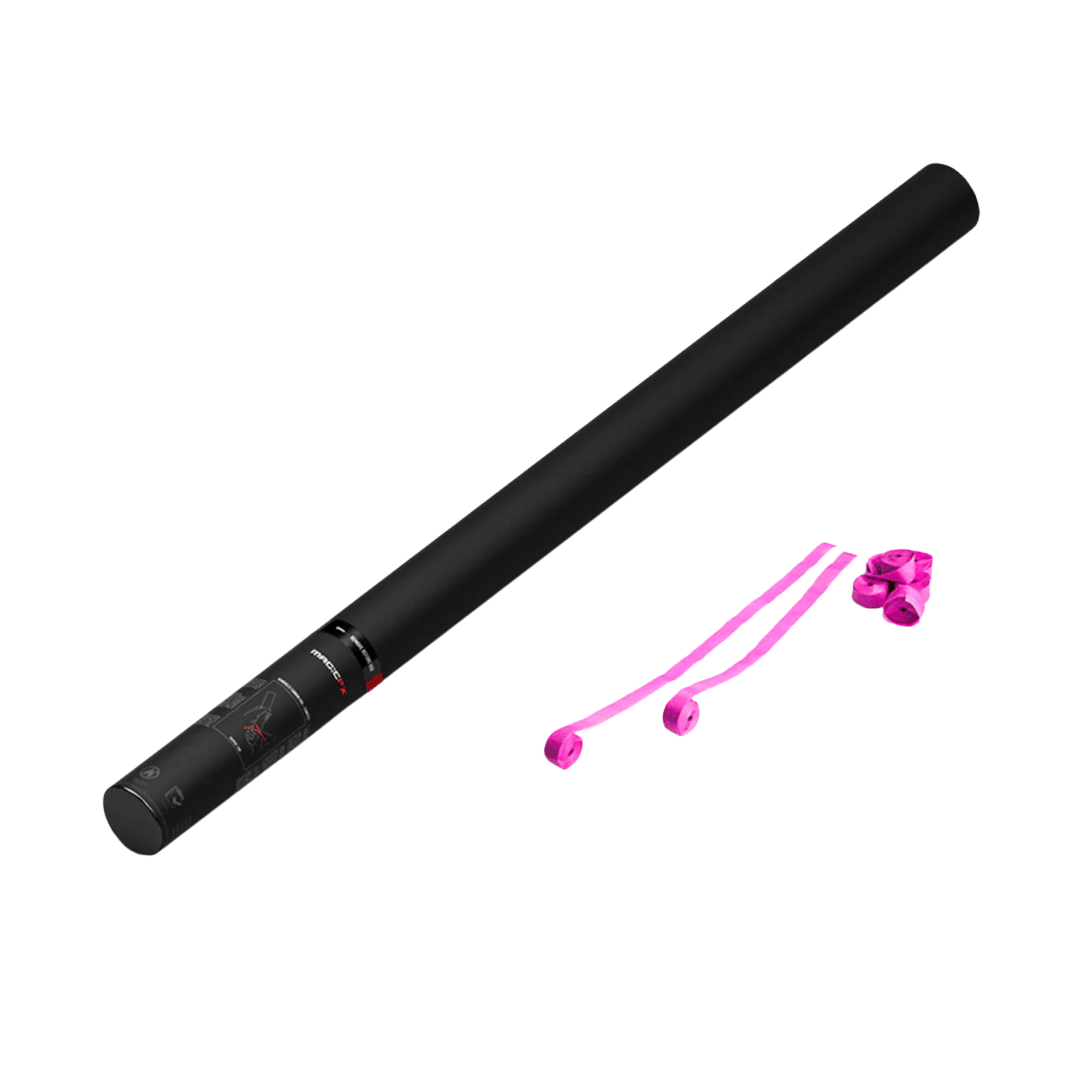 Magic FX Streamerkanone 80 cm Pink - TwentyFourParty