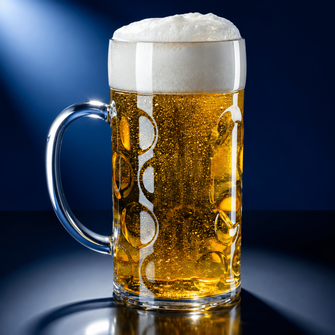 Maßkrug Kunststoff 1 Liter – Gastro Qualität Stapelbar - TwentyFourParty