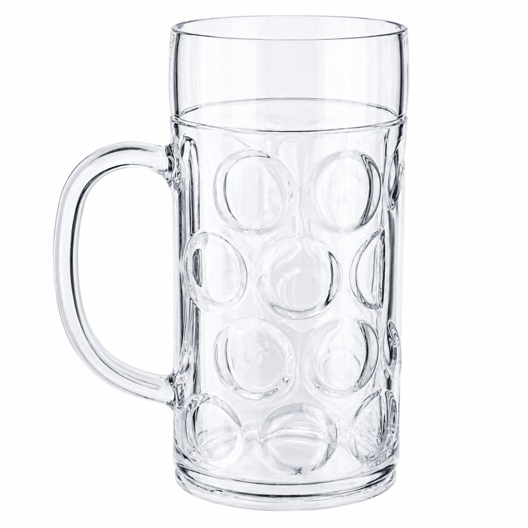 Maßkrug Kunststoff 1 Liter – Gastro Qualität Stapelbar - TwentyFourParty