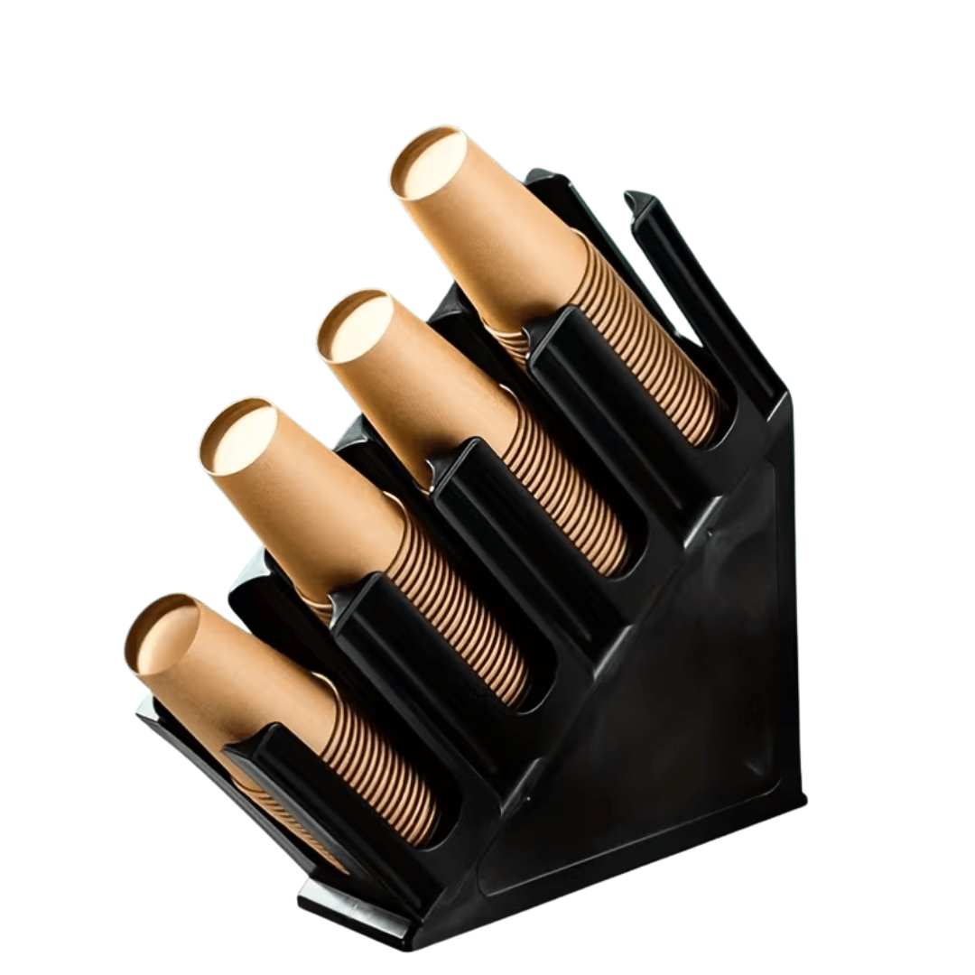 Mehrfach Becherspender Schwarz - TwentyFourParty