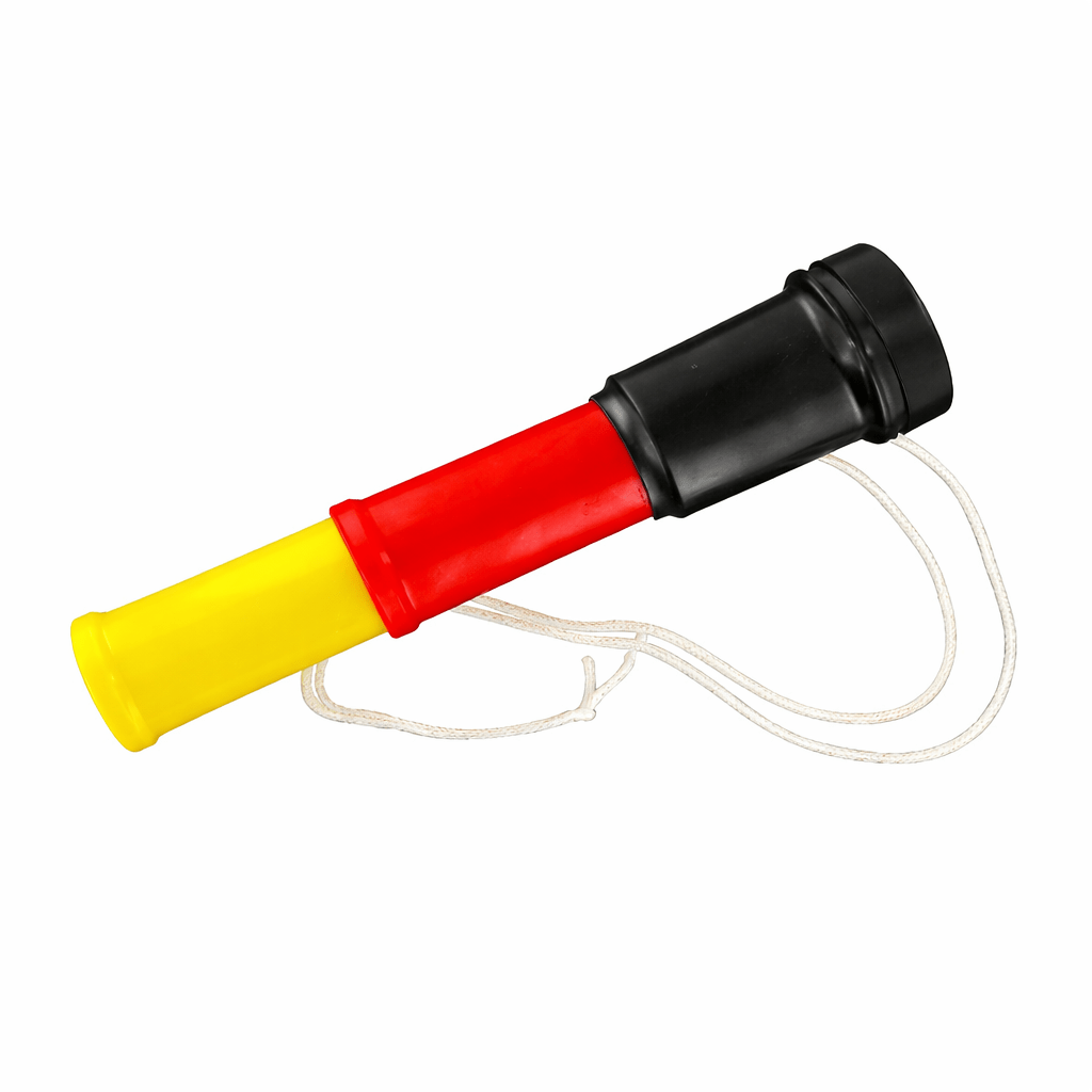 Mini Air Blaster Tröte Deutschland Schwarz Rot Gelb - TwentyFourParty