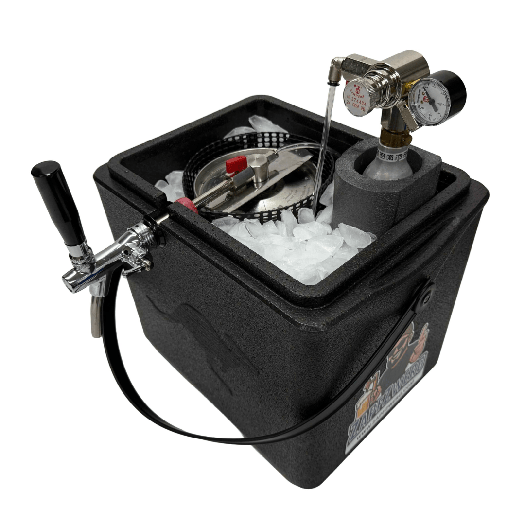 Mobile Zapfanlage 5L Partyfass Pink – für Bier, Cocktails & mehr - TwentyFourParty