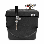 Mobile Zapfanlage 5L Partyfass Schwarz – für Bier, Cocktails & mehr - TwentyFourParty