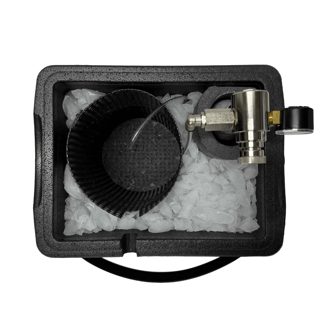 Mobile Zapfanlage 5L Partyfass Schwarz – für Bier, Cocktails & mehr - TwentyFourParty