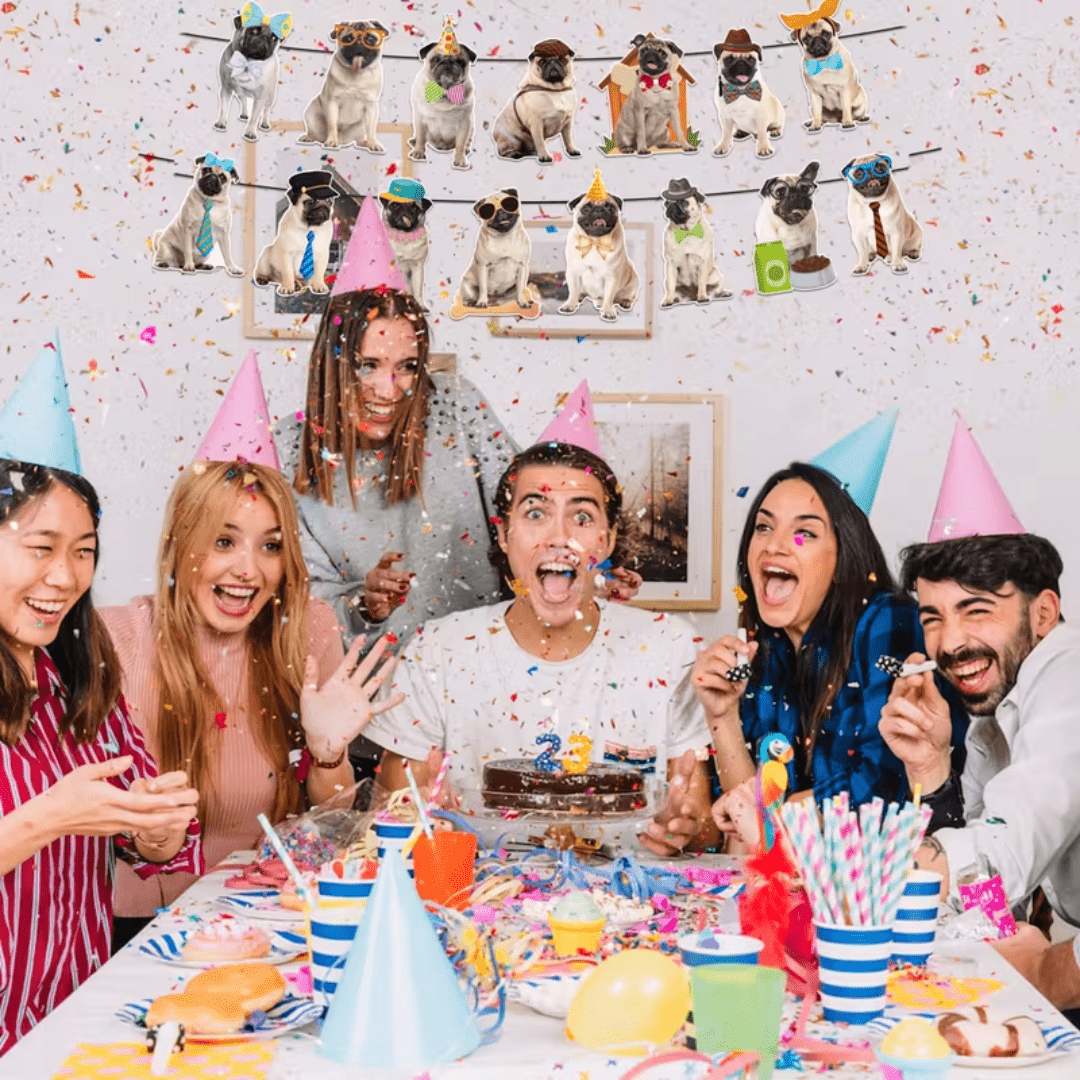 Mops Partygirlande 1 - TwentyFourParty