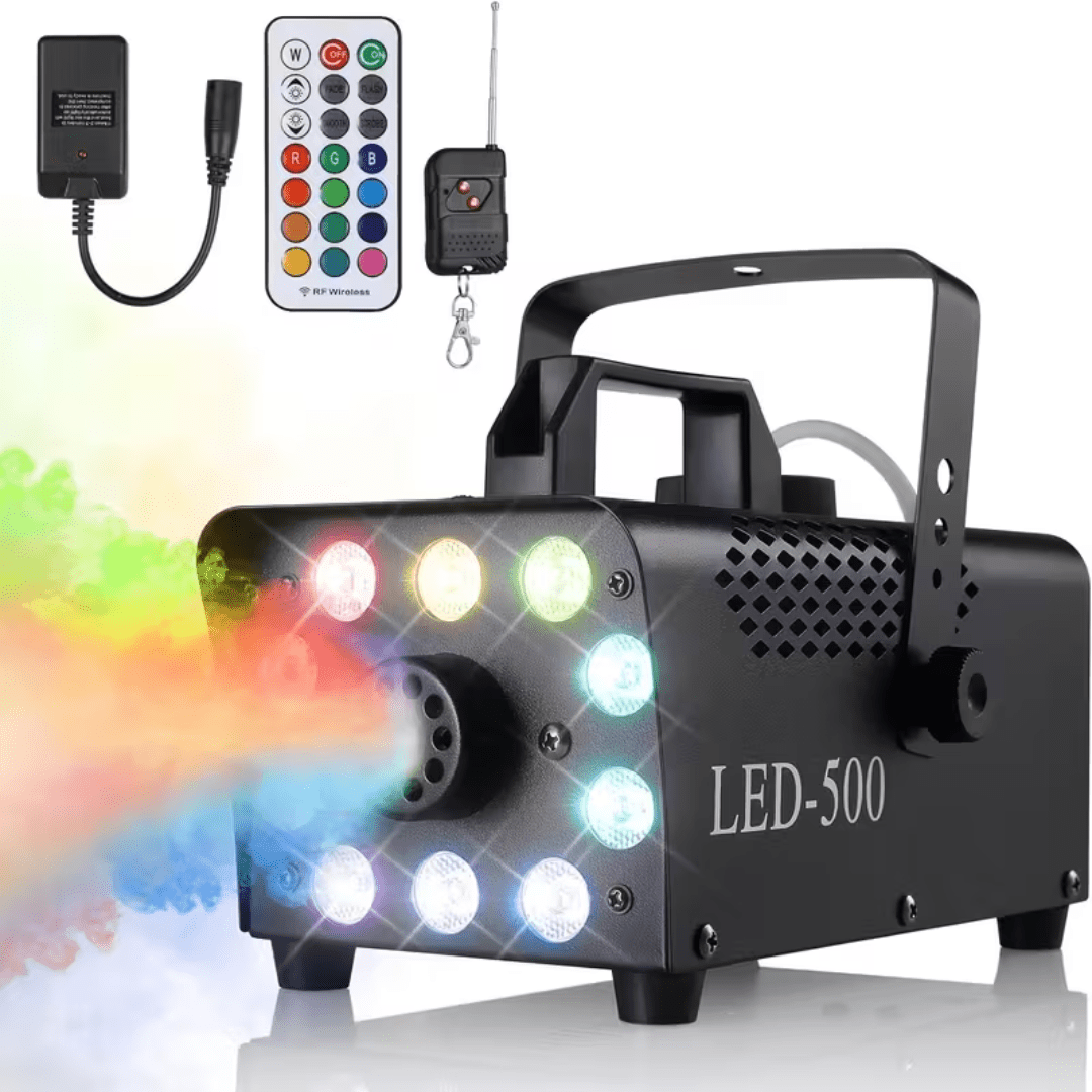Nebelmaschine mit 10 - Kanal LED - Beleuchtung - TwentyFourParty
