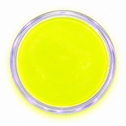 Neon Aqua-Schminke Gelb – Wasserschminke im Tiegel - TwentyFourParty