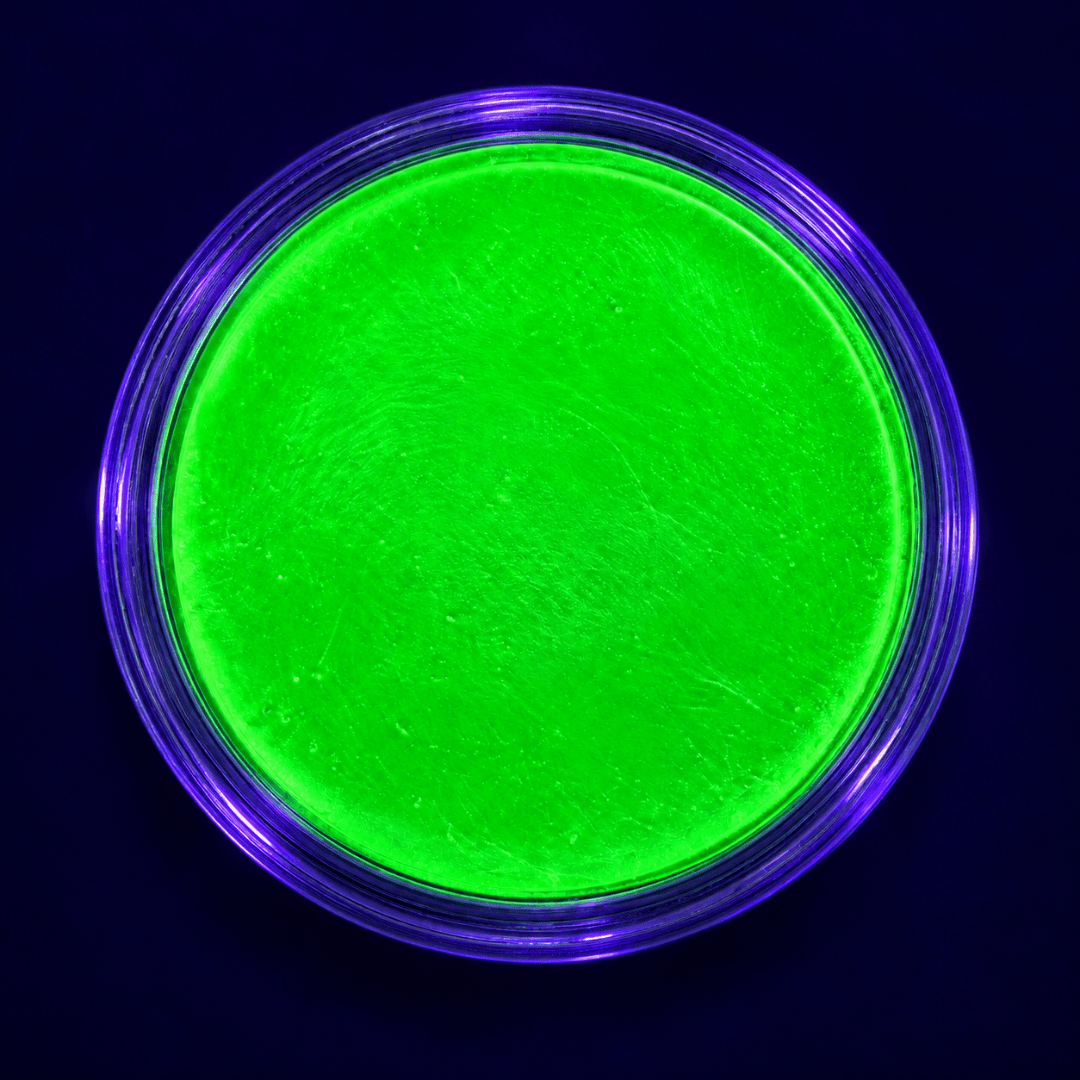 Neon Aqua-Schminke Grün – Wasserschminke im Tiegel - TwentyFourParty