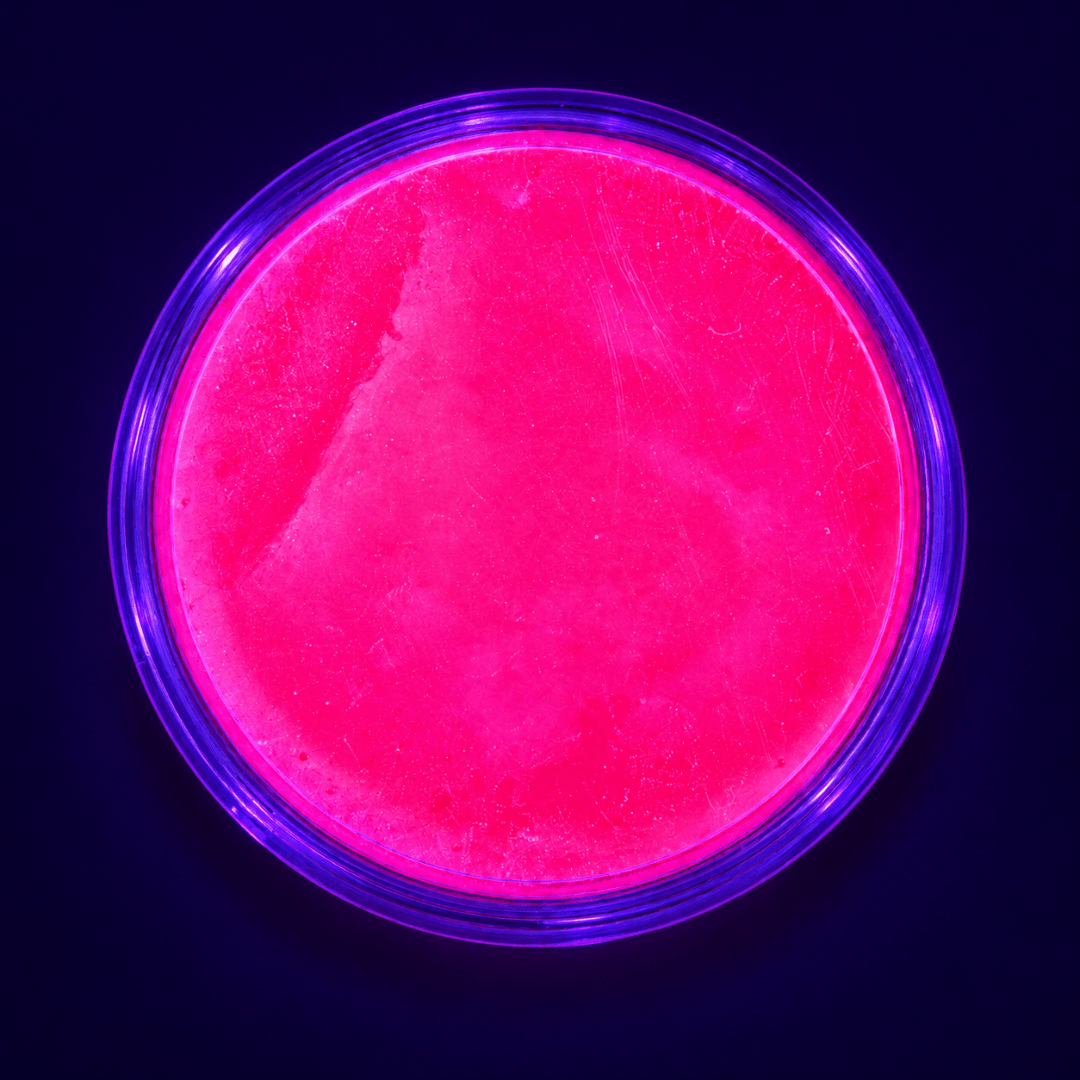 Neon Aqua-Schminke Pink – Wasserschminke im Tiegel - TwentyFourParty